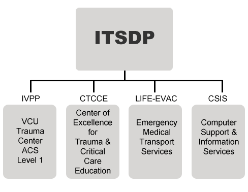organizational chart for ITSDP